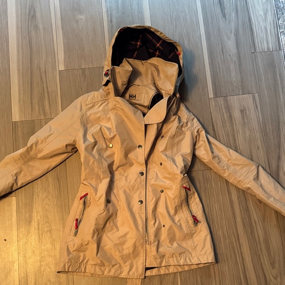 Helly Hansen Tan Trench Coat - Picture 1 of 5